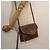 Céline Borsa a spalla in tela Macadam CELINE in pelle PVC marrone Auth mr393 - vista 24