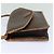 Céline Borsa a spalla in tela Macadam CELINE in pelle PVC marrone Auth mr393 - vista 5