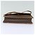 Céline Borsa a spalla in tela Macadam CELINE in pelle PVC marrone Auth mr393 - vista 7