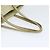 PRADA Borsa a Mano Nylon Argento Beige Auth 85481 - vista 7