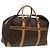 Céline Borsa Boston in tela Macadam CELINE in pelle PVC marrone Auth mr364