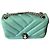 Borsa a mano Bulgari Cabochon in pelle di vitello blu