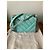 Borsa a mano Bulgari Cabochon in pelle di vitello blu - vista 3