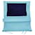 Borsa a mano Chloé Mony blu  - vista 5
