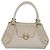Borsa a spalla Gancini in pelle bianca e oro Auth 85534 di Salvatore Ferragamo Bianco D'oro - vista 13