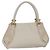 Borsa a spalla Gancini in pelle bianca e oro Auth 85534 di Salvatore Ferragamo Bianco D'oro - vista 2