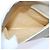 Borsa a spalla Gancini in pelle bianca e oro Auth 85534 di Salvatore Ferragamo Bianco D'oro - vista 22