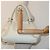 Borsa a spalla Gancini in pelle bianca e oro Auth 85534 di Salvatore Ferragamo Bianco D'oro - vista 23
