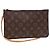 LOUIS VUITTON Monogram Neverfull MM Pouch Acessório Pouch LV Auth 84859 Monograma