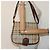 Autre Marque Borsa a spalla Burberrys Nova Check in PVC pelle beige Auth hk1529 - vista 21