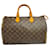 Speedy Borsa Louis Vuitton 35 Marrone Beige