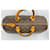 Speedy Borsa Louis Vuitton 35 Marrone Beige - vista 2