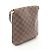 Borsa a Spalla Musette Salsa Long di Louis Vuitton Marrone Damier ebene - vista 3