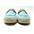 Hermès HERMES TRIP 42 MOCASSINI ESPADRILLES DENIM BLU - vista 4