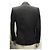 BALMAIN BLAZER PATCH WOOL BLACK M 38 BLACK WOOL JACKET COAT - view 3