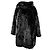 Abrigo Oversize de Piel Sintética Balenciaga Negro - vista 3