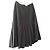 Falda plisada de lana negra Emanuel Ungaro Negro