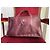 Autre Marque Sac cabas Jacques Esterel Rouge Foncé Cuir et Toile Bordeaux - vue 3