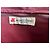 Autre Marque Sac cabas Jacques Esterel Rouge Foncé Cuir et Toile Bordeaux - vue 5