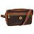 Céline Borsa a spalla in tela Macadam CELINE in pelle PVC marrone Auth ar12296
