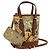 Bucket LOUIS VUITTON LV Borsa a secchiello Nano Garden Beige M81724 LV Auth 84696S
