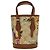 Bucket LOUIS VUITTON LV Borsa a secchiello Nano Garden Beige M81724 LV Auth 84696S - vista 2