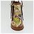 Bucket LOUIS VUITTON LV Borsa a secchiello Nano Garden Beige M81724 LV Auth 84696S - vista 3