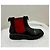 Botas Chelsea de cuero negro Prada Roja - vista 2