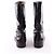 Marni Lackleder-Bikerstiefel - Ansicht 4