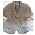 Alain Manoukian Jacke aus Wolle und Metallfasern Khaki Metallisch