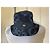 Cappello Bob Dior Tye & Dye Blu in Cotone con Velo a Rete - vista 2