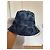 Cappello Bob Dior Tye & Dye Blu in Cotone con Velo a Rete - vista 5