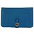 Hermès Portafoglio lungo Hermes Dogon GM Blu