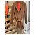 Bensimon Long Coat Caramel Wool Size 38 - view 2