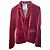 Chaqueta Ekyog de algodón rojo oscuro Burdeos