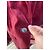 Chaqueta Ekyog de algodón rojo oscuro Burdeos - vista 3