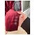 Chaqueta Ekyog de algodón rojo oscuro Burdeos - vista 7