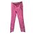 Pantalones Jil Sander rosas de algodón