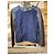 Cappotto Maison Scotch in lana e pelle blu navy - vista 2
