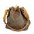 Noe Bolsa de Ombro Petit Noé Monograma Louis Vuitton Marrom