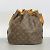 Noe Bolsa de Ombro Petit Noé Monograma Louis Vuitton Marrom - vista 14