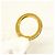 Portachiavi Louis Vuitton Catena Fleur de Monogram M65111 D'oro - vista 4