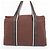 Hermès Hermes Tote Bag Troca Horizontal MM Canvas Braun - Ansicht 8