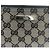 Borsa Gucci Boat in tela nera e grigia Grigio - vista 2