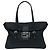 Borsa Fendi Mamma Nero e Argento Tela e Pelle