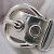 Hermès Hermes Boucle Cellier Sterling Silver Band Ring - view 7