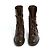 Botines Chanel EU39 CC Marrón Oscuro Patina Botas de Ejército UK6 US8.5 - vista 2