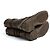 Botines Chanel EU39 CC Marrón Oscuro Patina Botas de Ejército UK6 US8.5 - vista 5