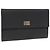 Bulgari Borsa a tracolla BVLGARI PVC Argento Nero Auth ar12452
