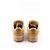 Kitsune Sneaker in pelle Beige - vista 4